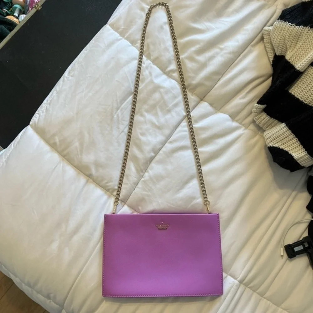 KATE Spade Cameron Street Sima Crossbody Purse in Barbie Pink/Purple